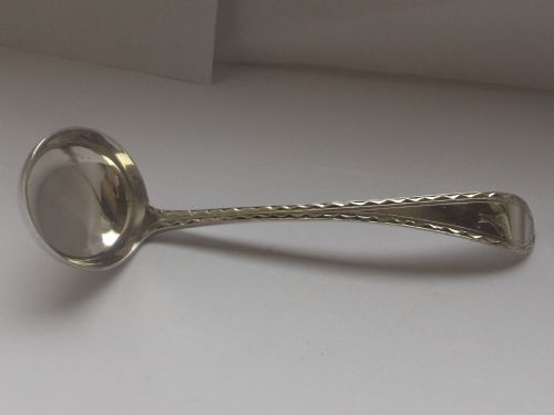 Lovely Victorian Edinburgh Silver Toddy/sauce Ladle
