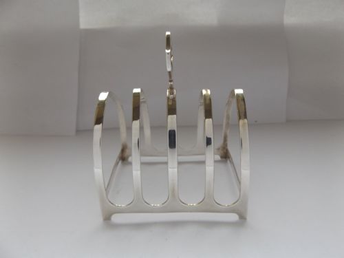 Super Art Deco Silver Toast Rack