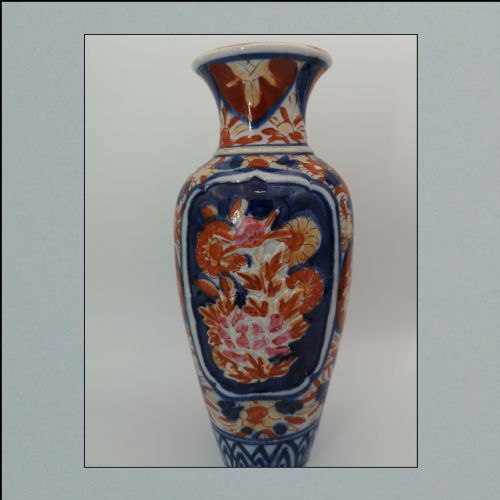19th Century Imari Vase Meiji Period
