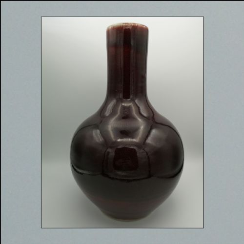 A Large Chinese Sang De Boeuf 19th Century Vase