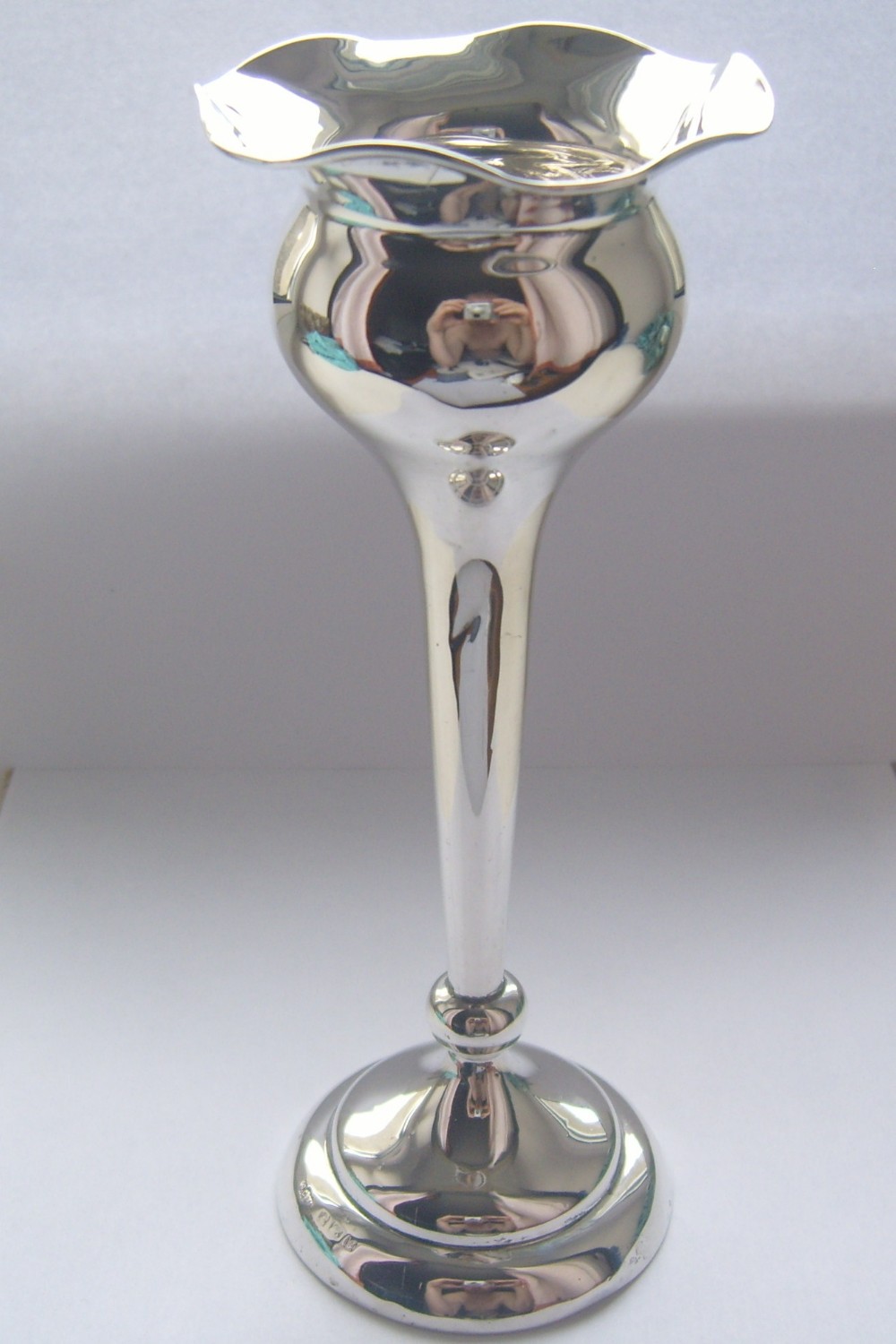 Stunning Fully Hallmarked Antique Sterling Silver Posey Vase