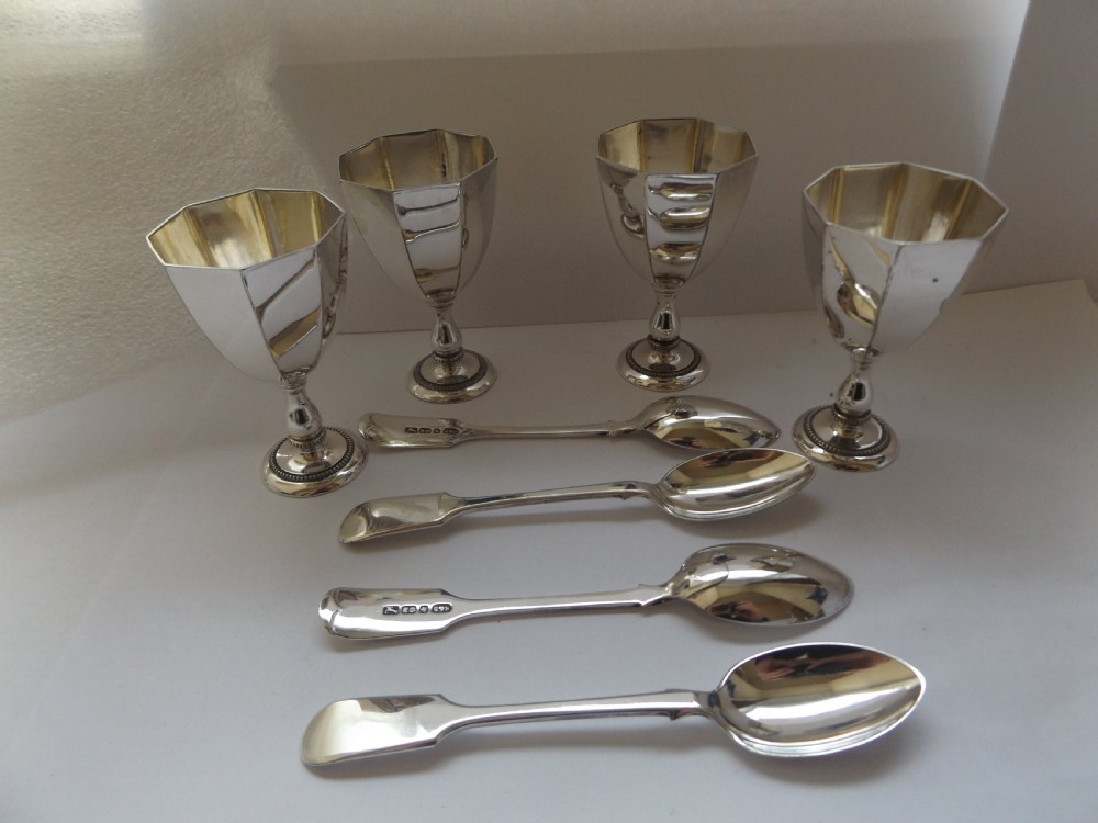 Stunning Victorian Silver Plated Egg Cruet View XII