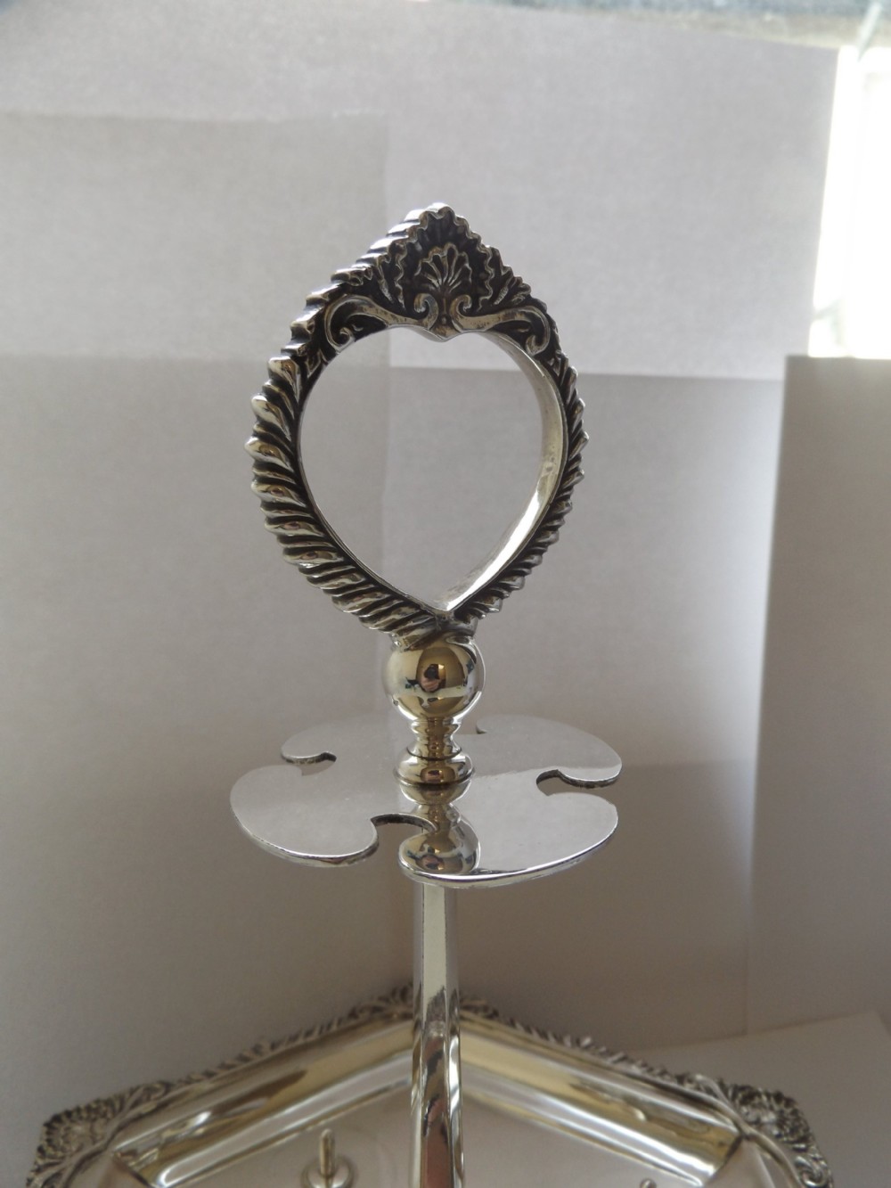Stunning Victorian Silver Plated Egg Cruet View XIII