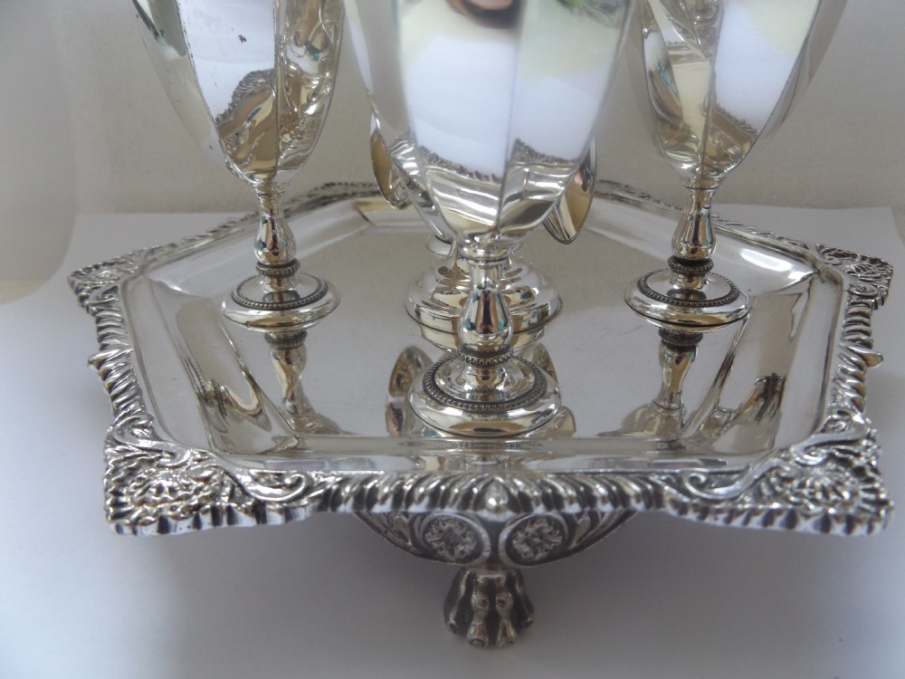 Stunning Victorian Silver Plated Egg Cruet View XIV