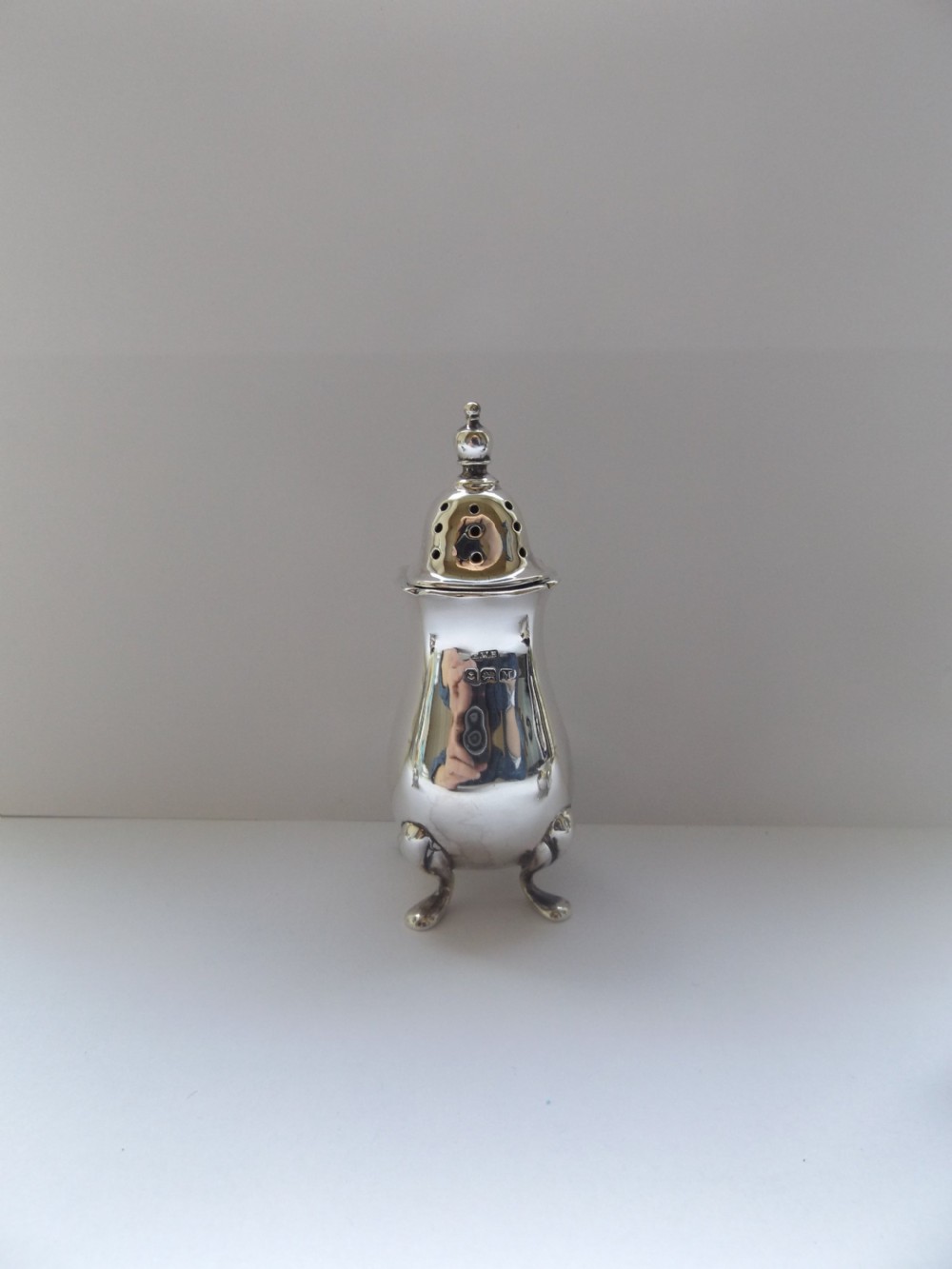 Lovely Silver Boxed Cruet Set View IV