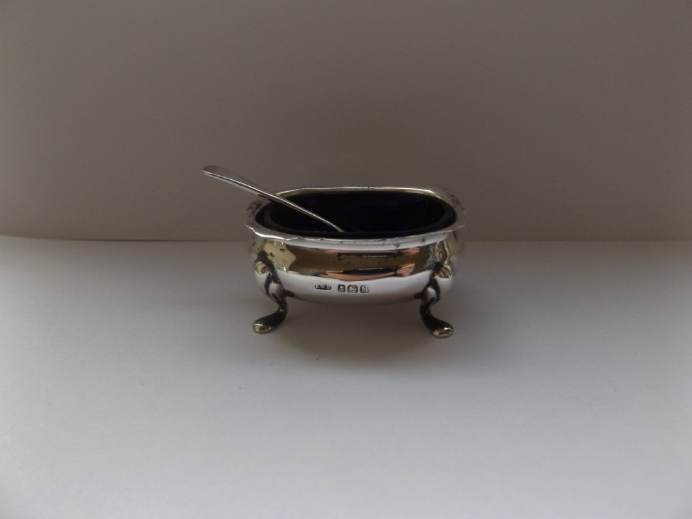 Lovely Silver Boxed Cruet Set View V