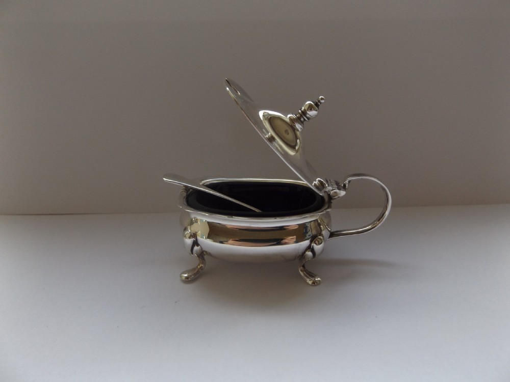Lovely Silver Boxed Cruet Set View VI