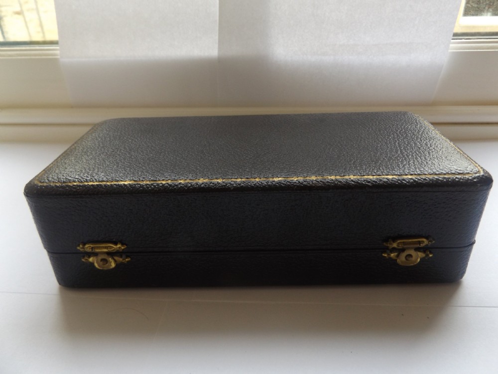 Lovely Silver Boxed Cruet Set View VII