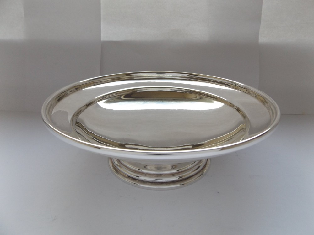 Lovely Hallmarked Silver Pedestal Bowl