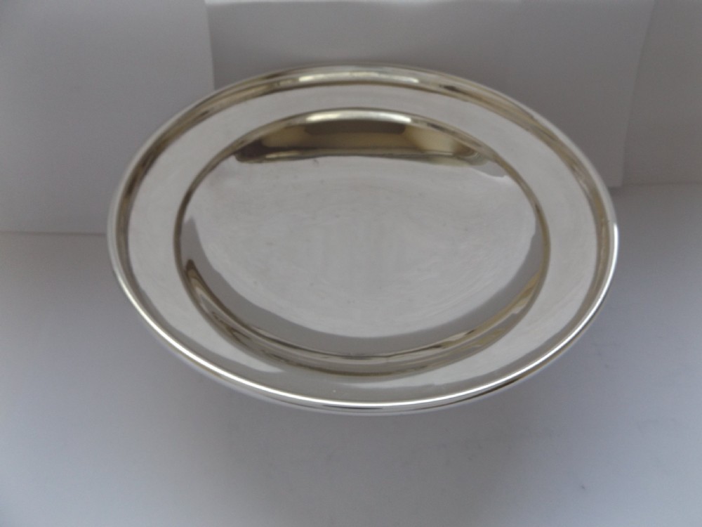 Lovely Hallmarked Silver Pedestal Bowl View III