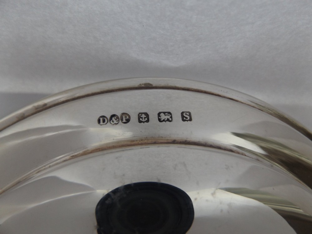 Lovely Hallmarked Silver Pedestal Bowl View VII