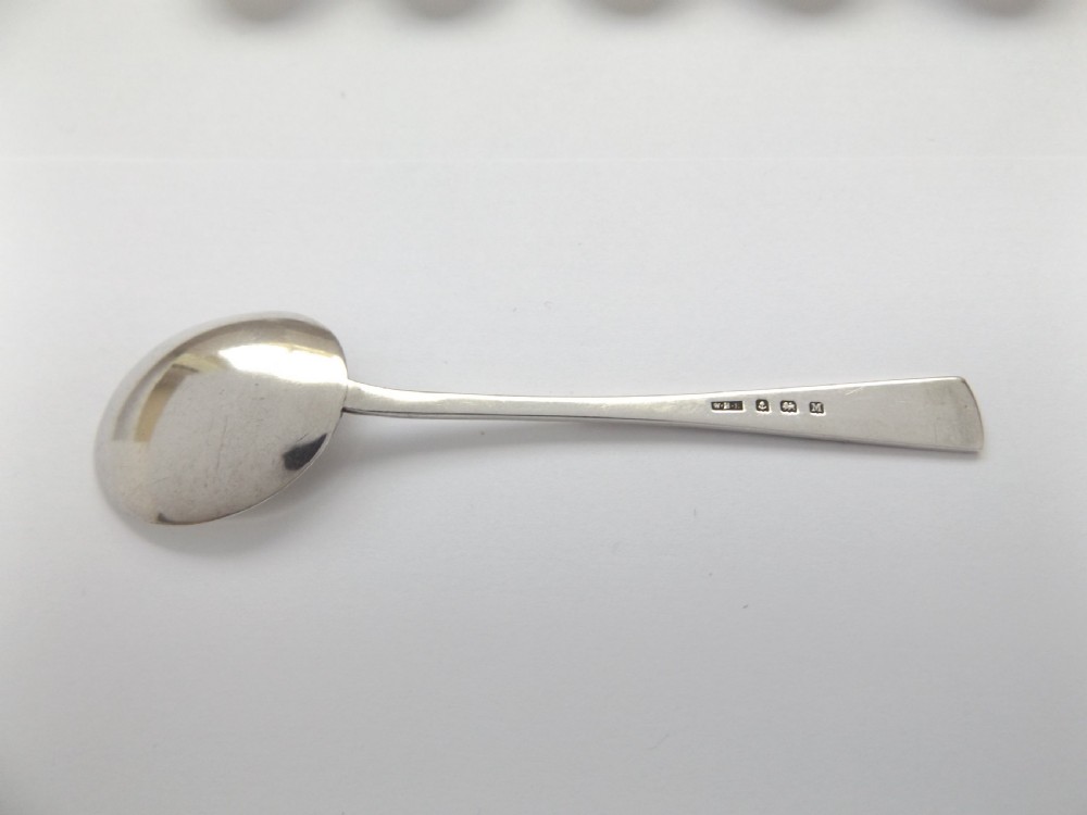 Set of Six Hallmarked Silver Spoons View IV