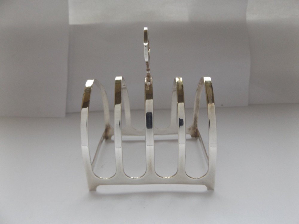 Super Art Deco Silver Toast Rack