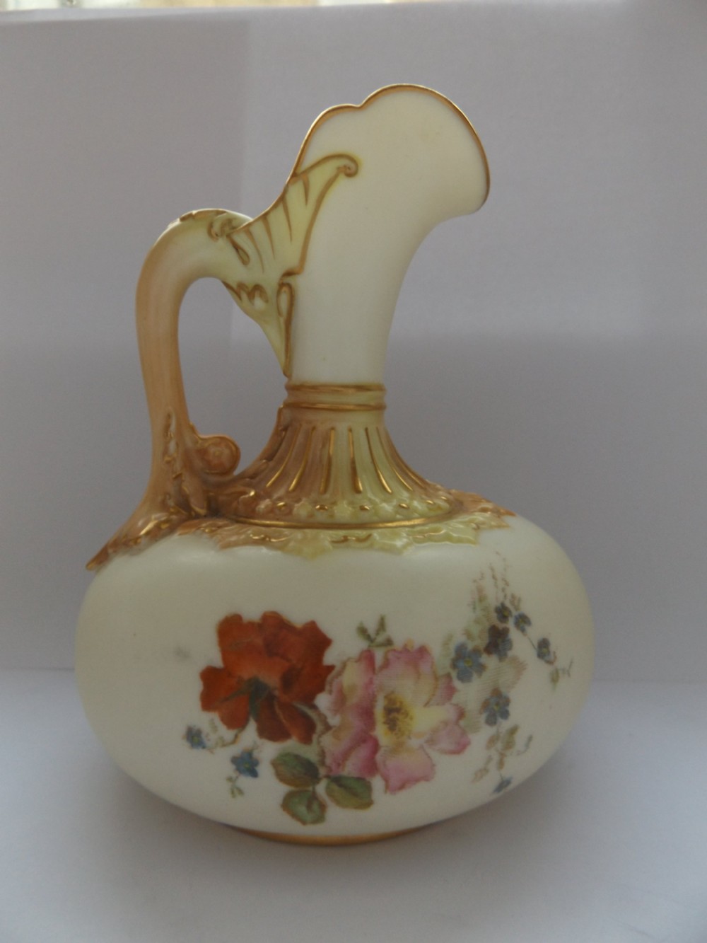 Beautiful Antique Victorian Royal Worcester Jug