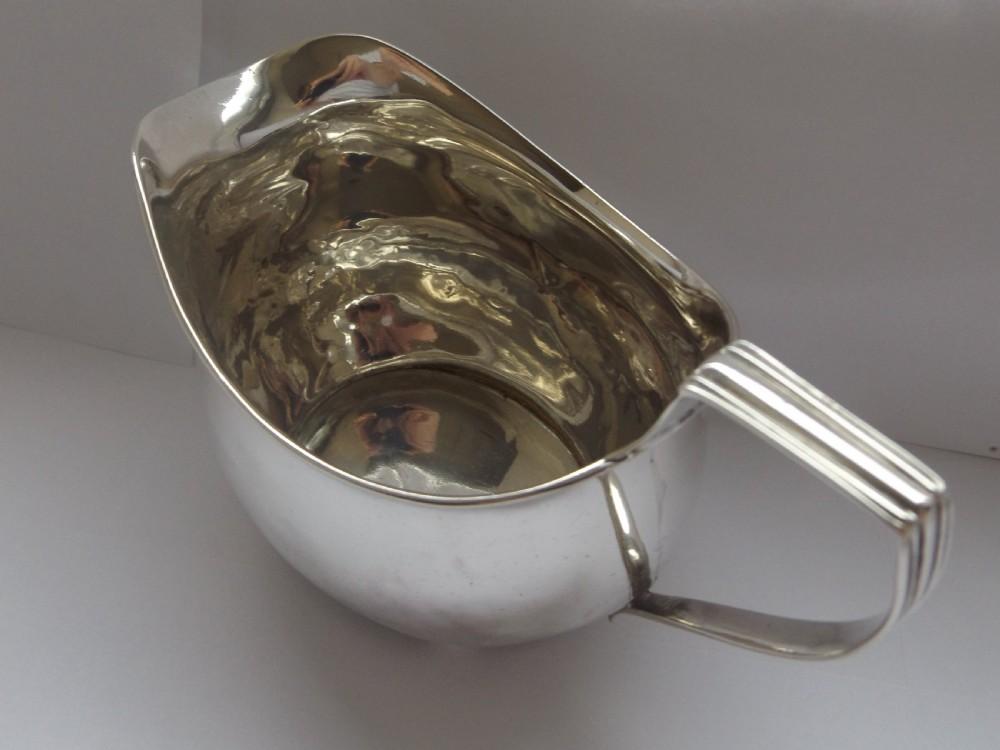 Lovely George 111 Silver Cream Jug View XI