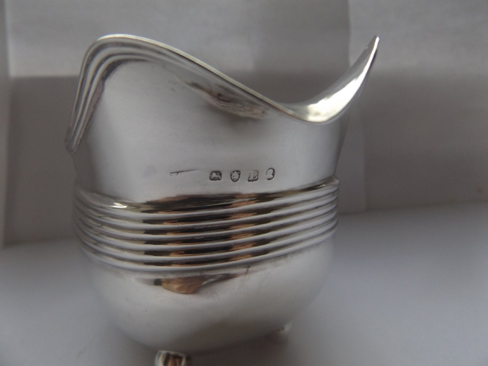 Super Silver Cream Jug George 111 View VII