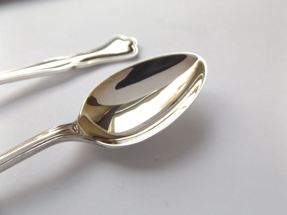 Boxed Set of Six Silver Tea Spoons View VI
