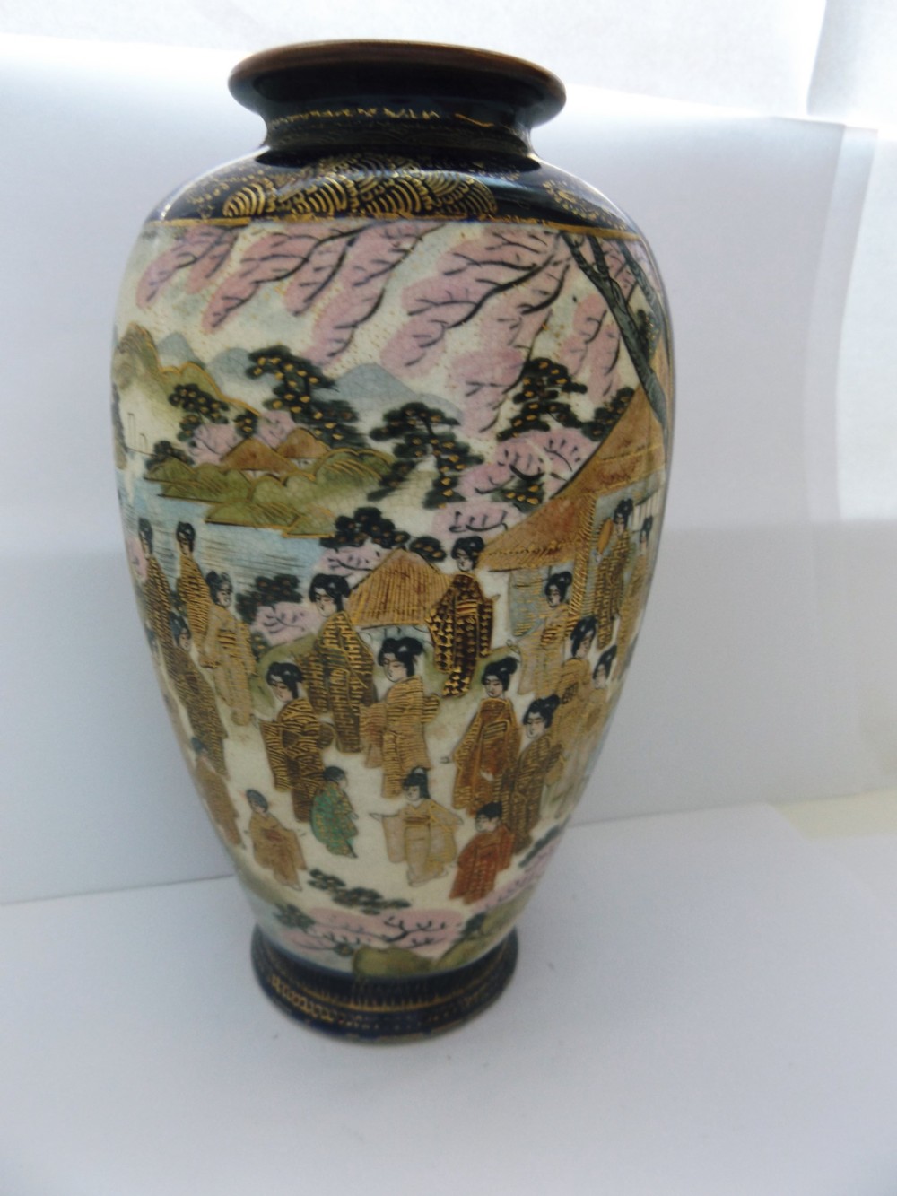 Japanese Meiji Period Satsuma Vase