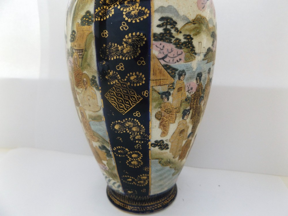 Japanese Meiji Period Satsuma Vase View VI