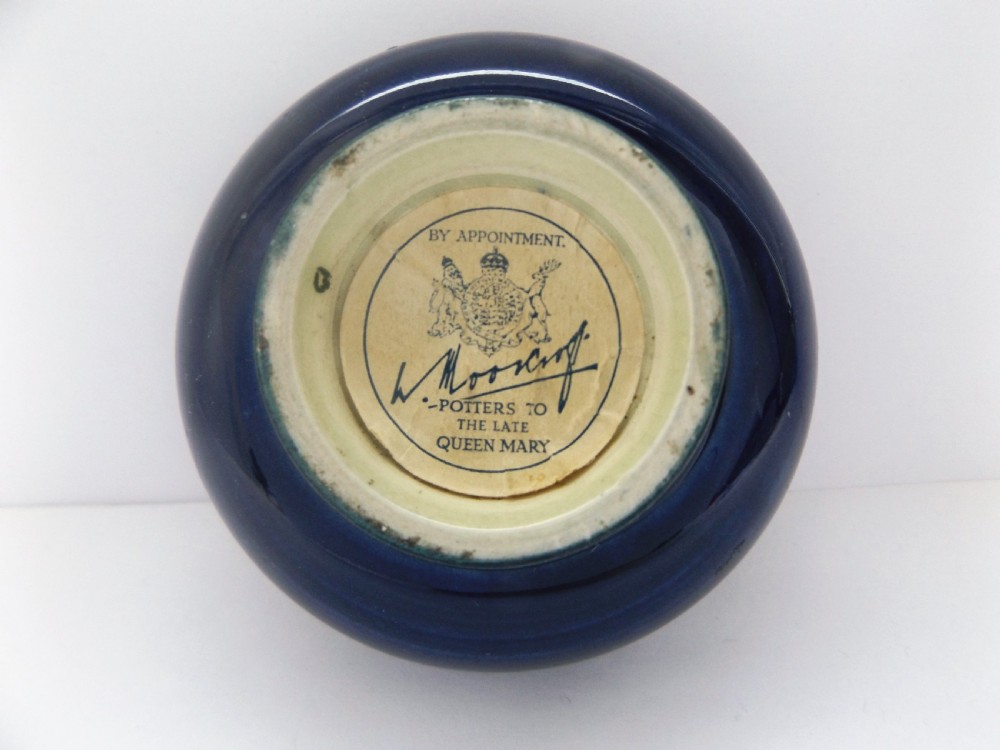 Lovely Moorcroft Orchid Pattern Bowl View IV