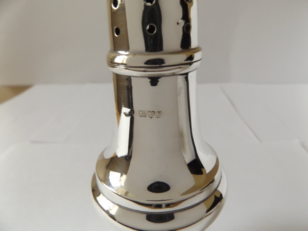 Super Antique Chester Silver Sugar Castor View II