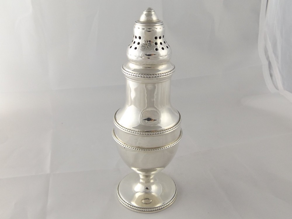 Super Hallmarked Silver George111 Sugar Castor PRICE REDUCCED