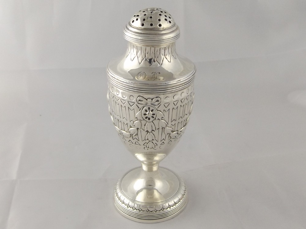 Stunning George111 Silver Sugar Castor/Muffineer 