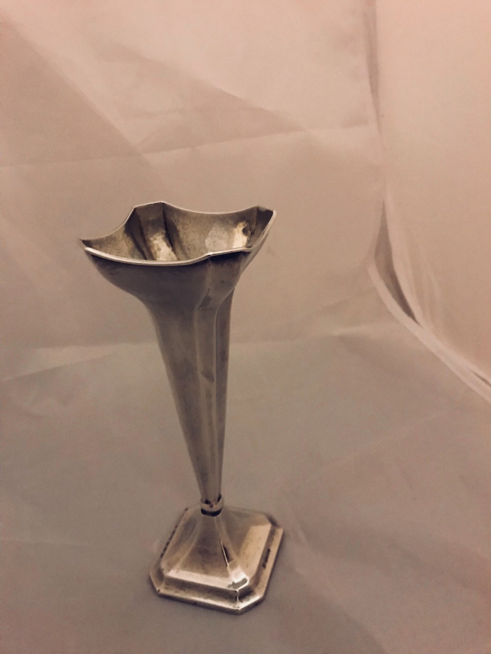 Sterling Silver 1922 Art Deco Vase PRICE REDUCED View II