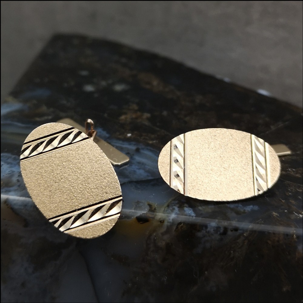 9ct Gold Cufflinks