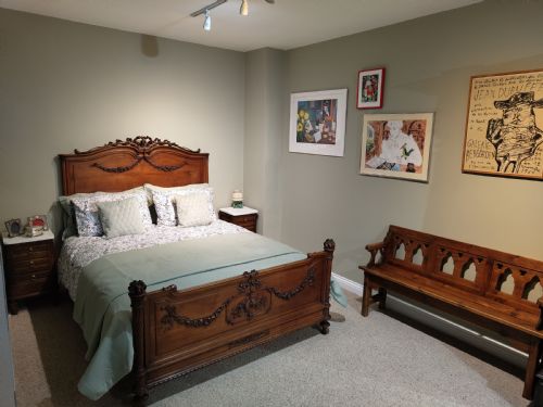 ANTIQUE FRENCH KING SIZED BED - ADDITIONAL PHOTO 1