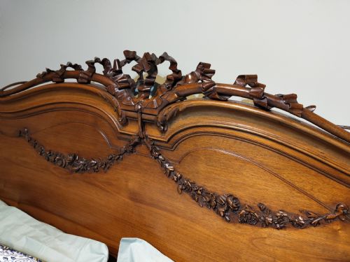ANTIQUE FRENCH KING SIZED BED - ADDITIONAL PHOTO 7