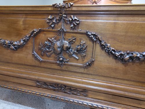 ANTIQUE FRENCH KING SIZED BED - ADDITIONAL PHOTO 11
