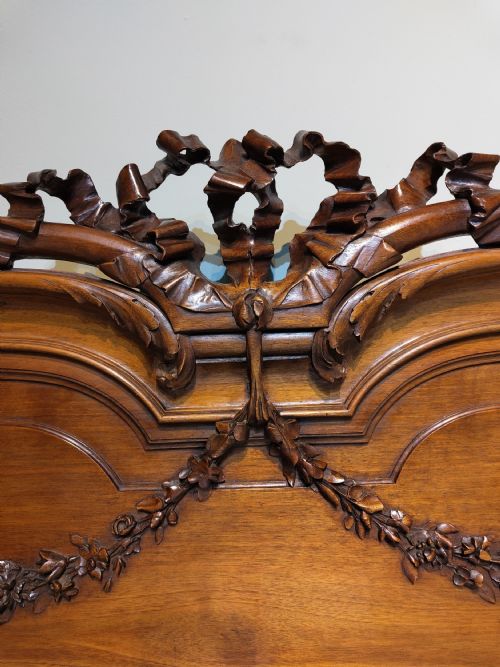 ANTIQUE FRENCH KING SIZED BED - ADDITIONAL PHOTO 5