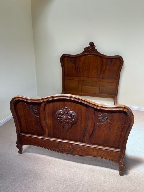 ANTIQUE FRENCH DOUBLE BED - ADDITIONAL PHOTO 5
