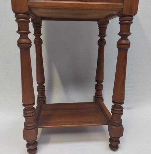 ANTIQUE FRENCH BEDSIDE CABINET - ADDITIONAL PHOTO 2