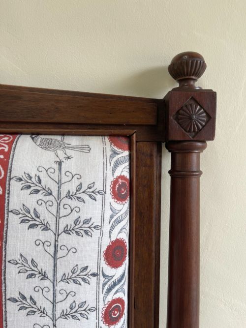 ANTIQUE KING SIZED HEADBOARD - ADDITIONAL PHOTO 1