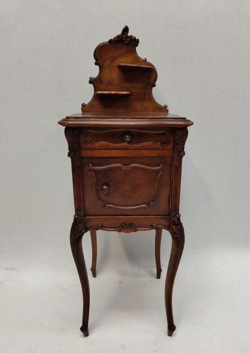 antique french bedside cabinet - CATEGORY: ANTIQUE CABINETS - DATED 1900
