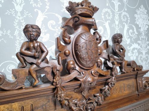 ANTIQUE FRENCH KING SIZED BED - ADDITIONAL PHOTO 6