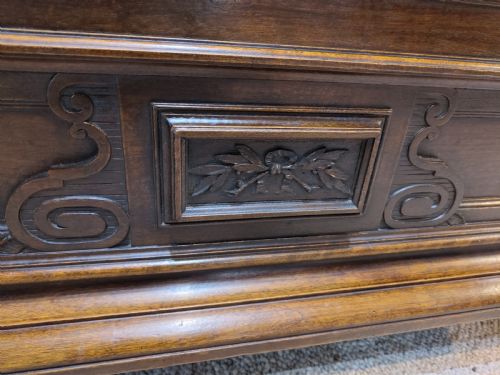 ANTIQUE FRENCH KING SIZED BED - ADDITIONAL PHOTO 9