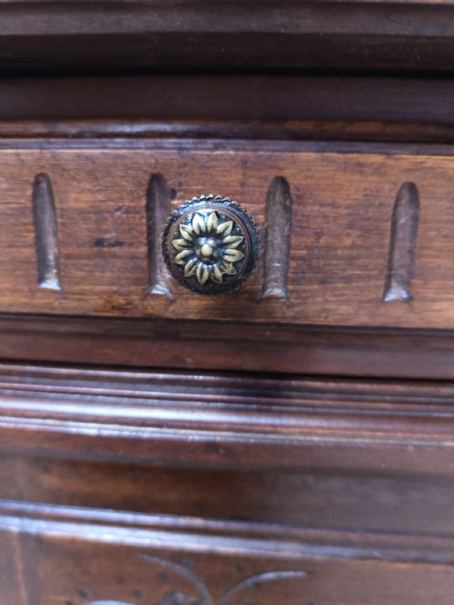 ANTIQUE BEDSIDE CABINET - ADDITIONAL PHOTO 4