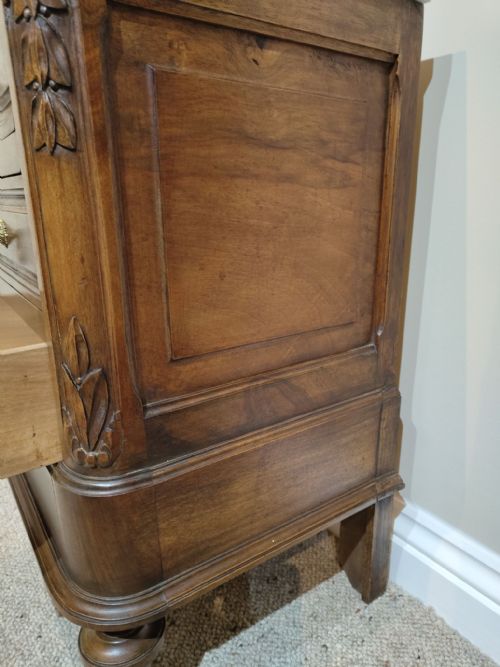 ANTIQUE PAIR OF BEDSIDE CABINET - ADDITIONAL PHOTO 13