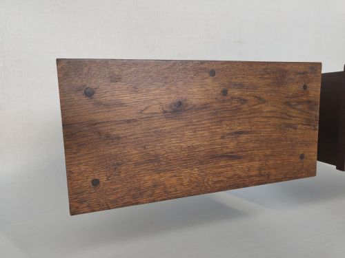 ANTIQUE PAIR OF BEDSIDE CABINETS - ADDITIONAL PHOTO 4