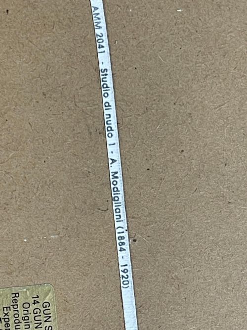 AMEDEO MODIGLIANI SERIGRATH - ADDITIONAL PHOTO 2