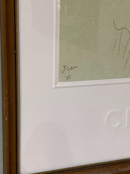 JEAN COCTEAU CHANEL LITHIOGRAPH - ADDITIONAL PHOTO 5