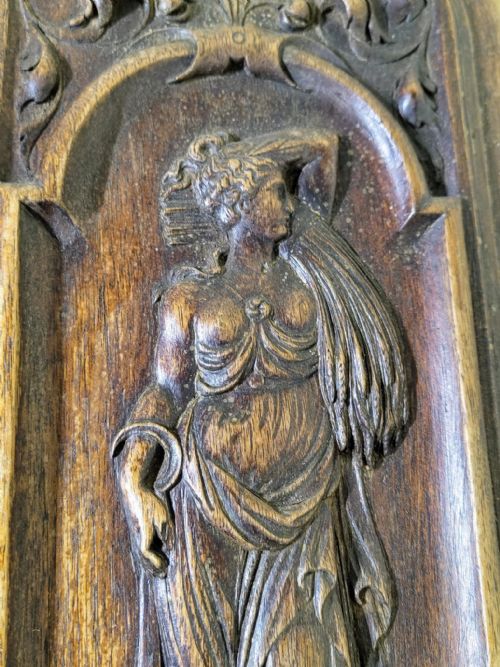 ANTIQUE CARVED PANELS - ADDITIONAL PHOTO 1