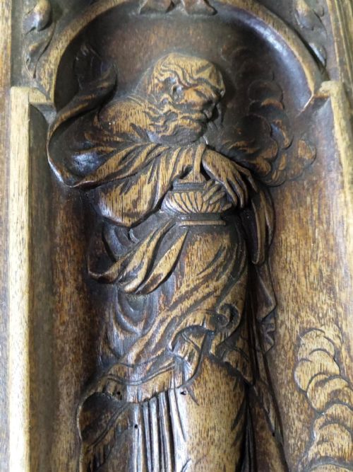 ANTIQUE CARVED PANELS - ADDITIONAL PHOTO 2