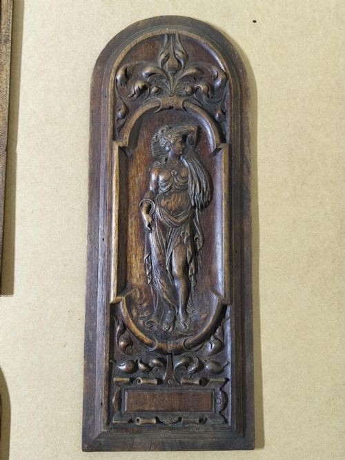 ANTIQUE CARVED PANELS - ADDITIONAL PHOTO 4
