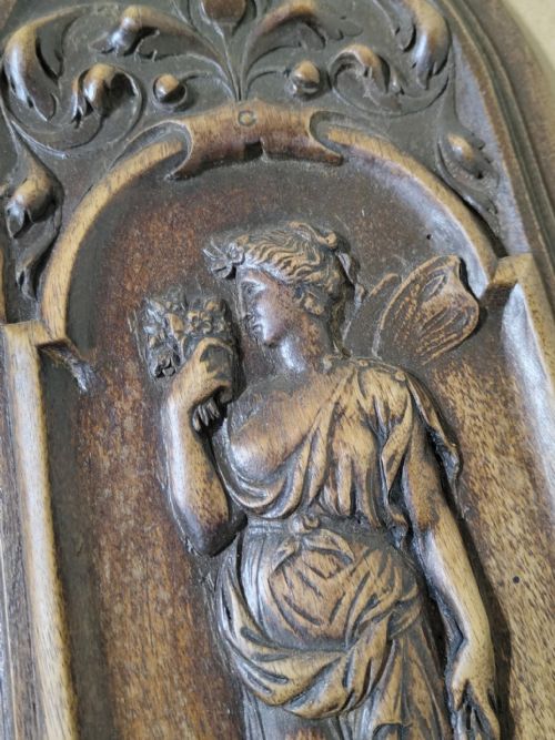 ANTIQUE CARVED PANELS - ADDITIONAL PHOTO 5