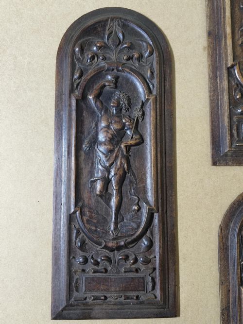 ANTIQUE CARVED PANELS - ADDITIONAL PHOTO 6