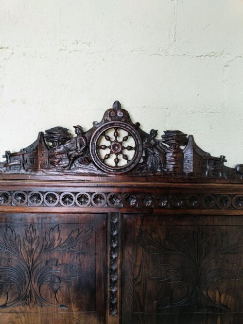 ANTIQUE DOUBLE BED - ADDITIONAL PHOTO 4
